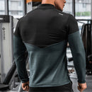 Camiseta Masculina Para Academia Manga Longa Dry Fit