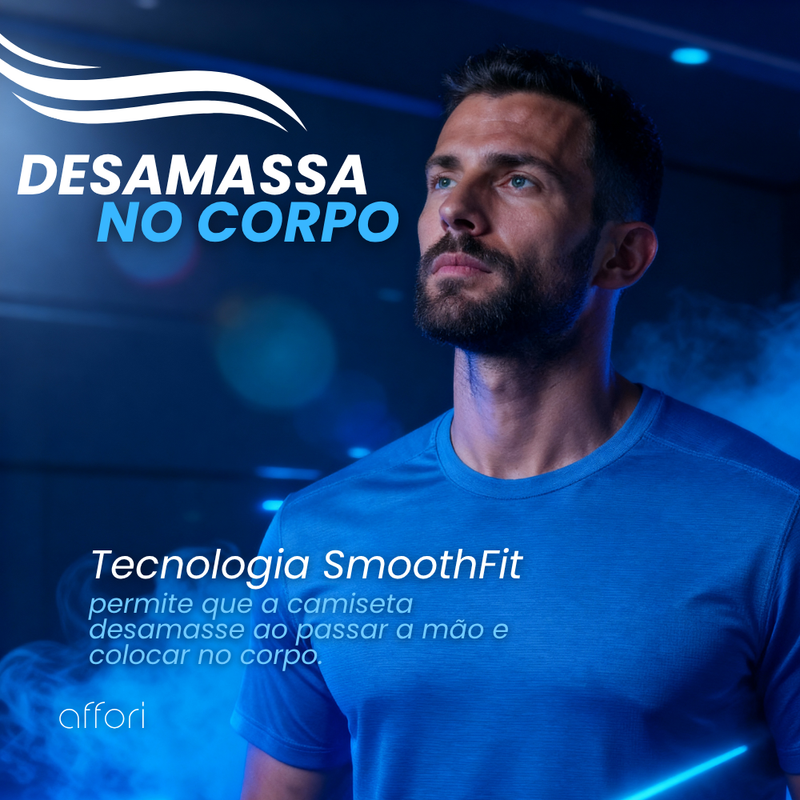 Kit 3 Camisetas Tecnológicas FitneSmart - Anti-Suor