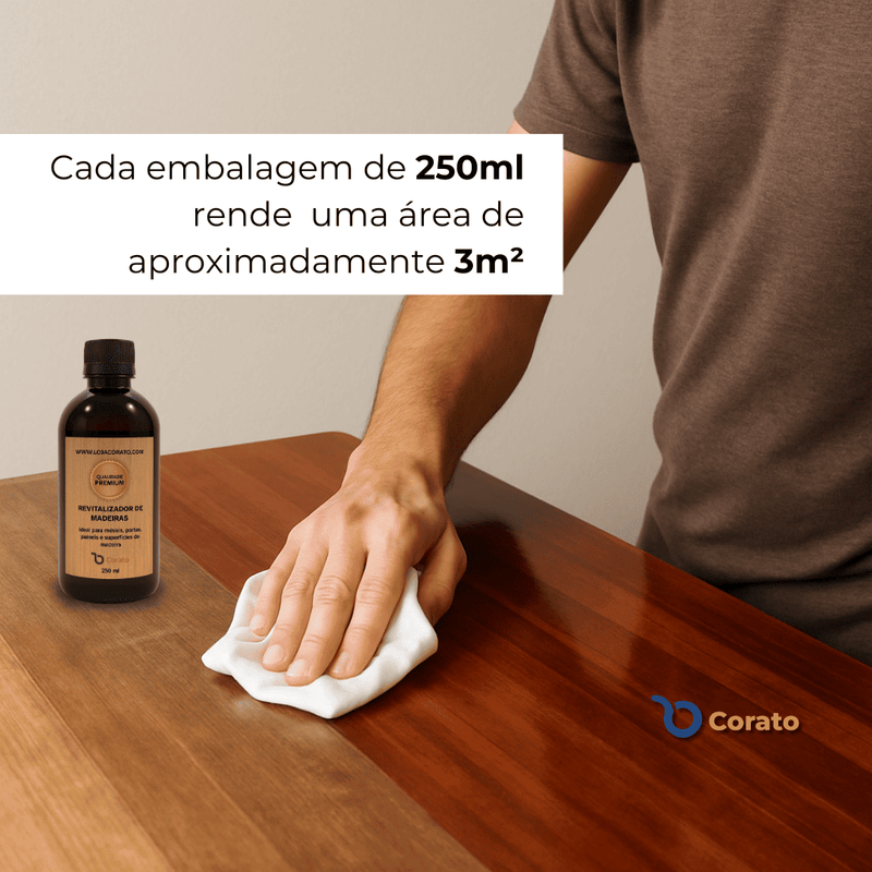 Revitalizador de Madeira Corato - COMPRE 1 LEVE 2