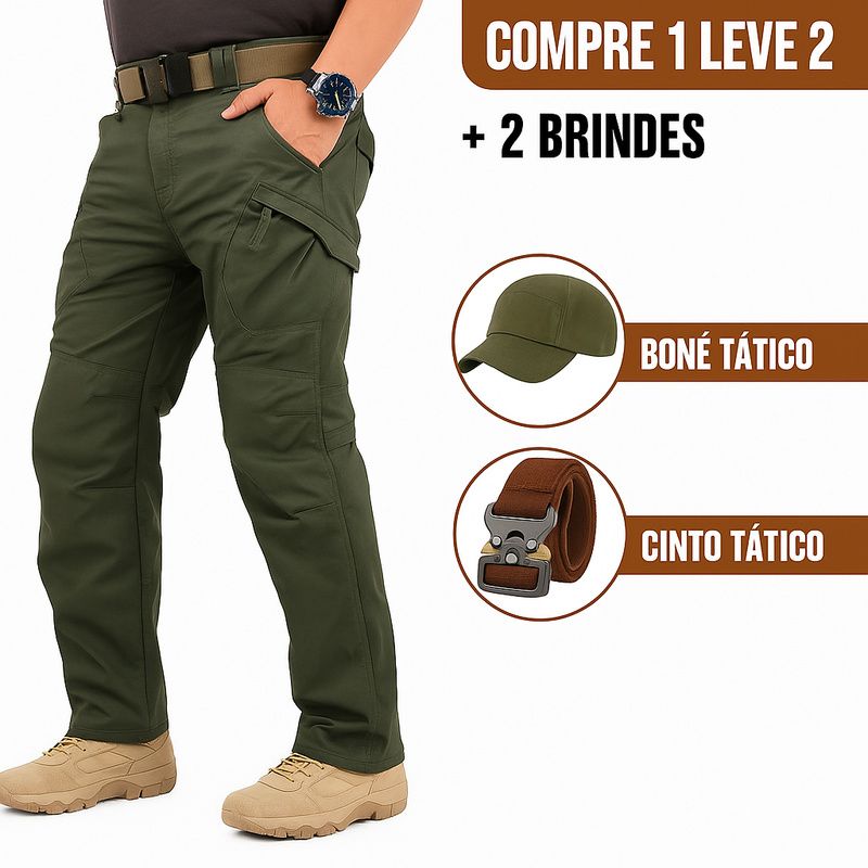|COMPRE 1 LEVE 2| Calça Tática Steel + |Brindes Exclusivos|!