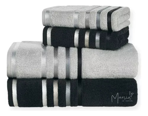 Kit Com 10 Toalhas - Super Banhão Fio Penteado