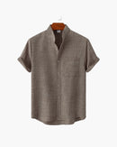Mandarin Collar Shirt