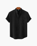 Mandarin Collar Shirt