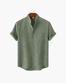 Mandarin Collar Shirt