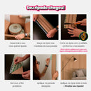 Kit Painel Ripado Autocolante 3M Laminado  | Linha Madeto | DIY