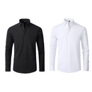 (Compre 1 Leve 2) Camisa Social Italian Ultra Tech Anti amassados +RELÓGIO DE BRINDE!