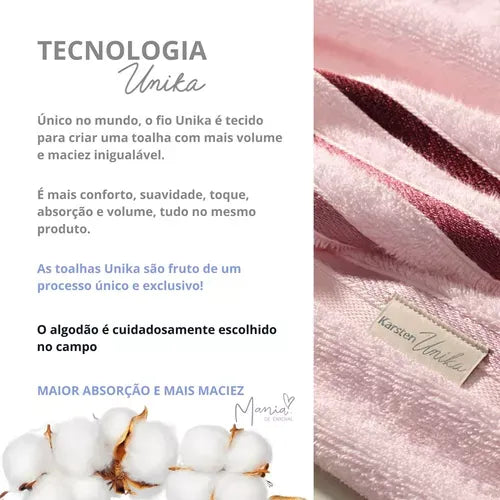 Kit Com 10 Toalhas - Super Banhão Fio Penteado